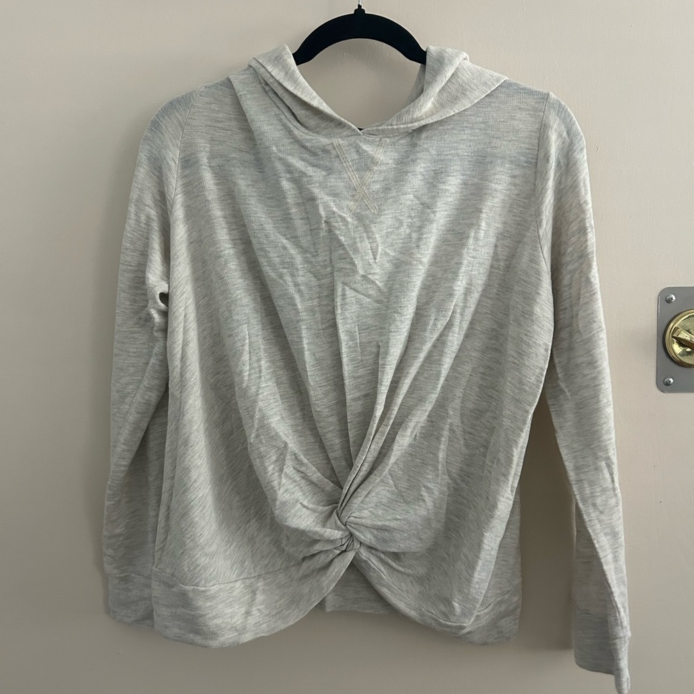 Monrow Tie Hoodie